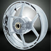 Kawasaki ZX6R Motorcycle Rim Wheel Decal Accessory Sticker - Motorcycle stickers and decals