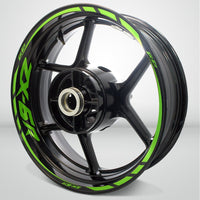 Kawasaki ZX6R Motorcycle Rim Wheel Decal Accessory Sticker - Motorcycle stickers and decals