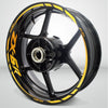 Kawasaki ZX6R Motorcycle Rim Wheel Decal Accessory Sticker - Motorcycle stickers and decals
