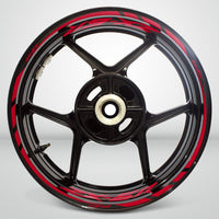 Kawasaki ZX6R Motorcycle Rim Wheel Decal Accessory Sticker - Motorcycle stickers and decals