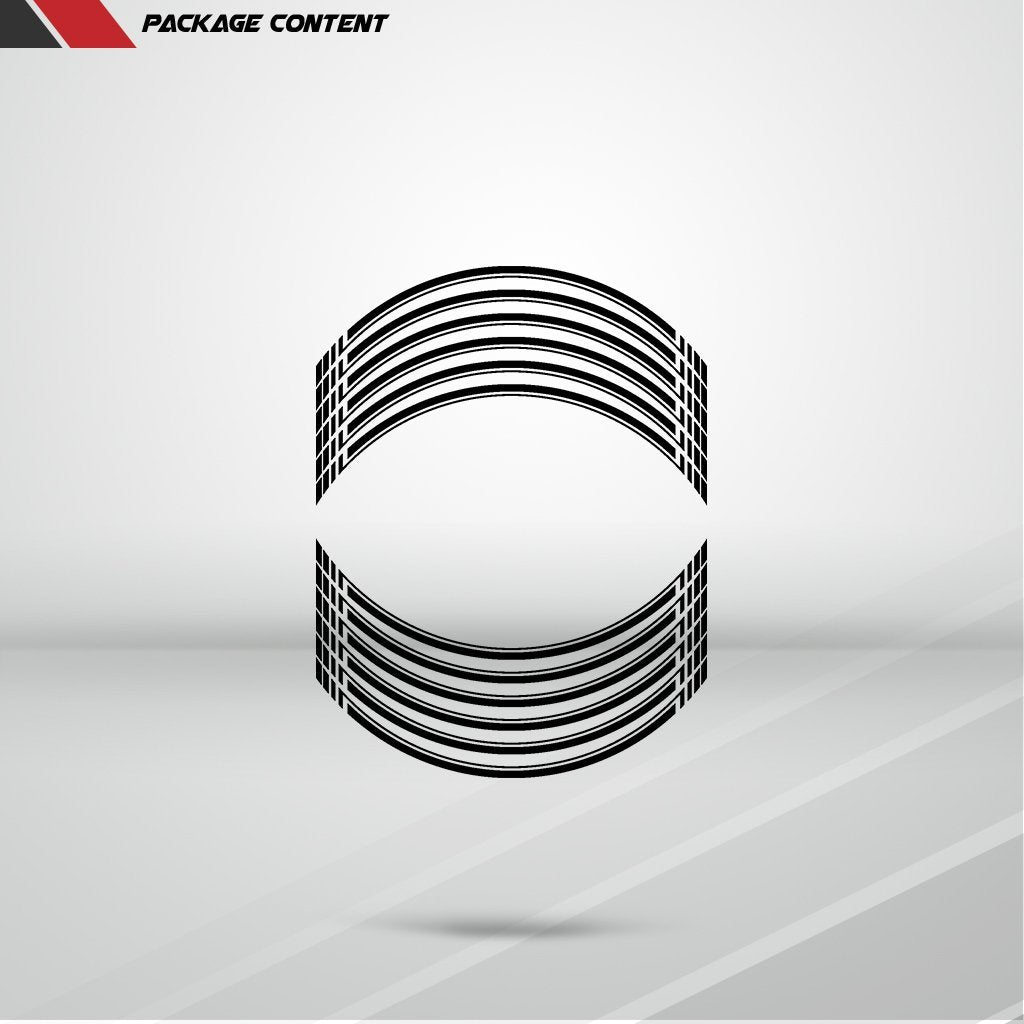 Line Outer Rim Liner Stripe - Stickman Vinyls