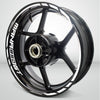 Motorcycle Rim Wheel Decal Accessory Sticker for Aprilia Mana 850 GT - Motorcycle stickers and decals