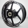 Motorcycle Rim Wheel Decal Accessory Sticker for Aprilia Mana 850 GT - Motorcycle stickers and decals