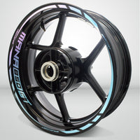 Motorcycle Rim Wheel Decal Accessory Sticker for Aprilia Mana 850 GT - Motorcycle stickers and decals