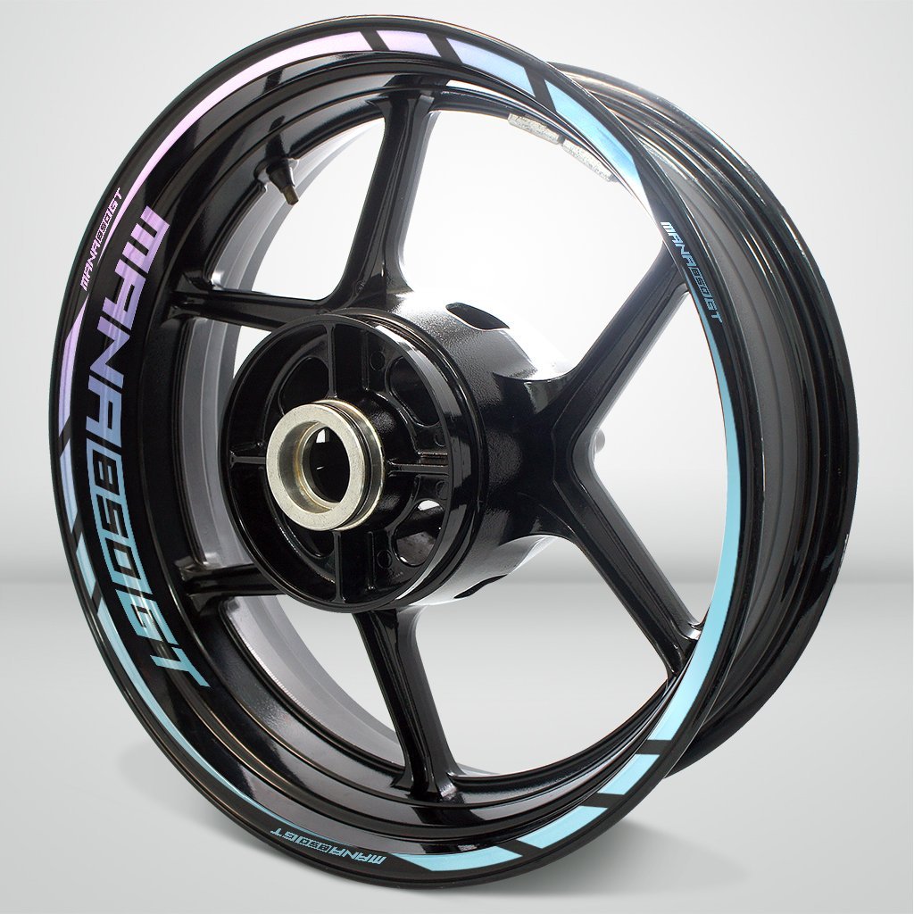 Motorcycle Rim Wheel Decal Accessory Sticker for Aprilia Mana 850 GT - Motorcycle stickers and decals