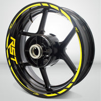 Motorcycle Rim Wheel Decal Accessory Sticker for Aprilia RST - Motorcycle stickers and decals
