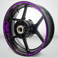 Motorcycle Rim Wheel Decal Accessory Sticker for Aprilia RST - Motorcycle stickers and decals