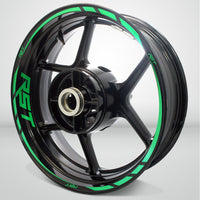 Motorcycle Rim Wheel Decal Accessory Sticker for Aprilia RST - Motorcycle stickers and decals