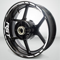 Motorcycle Rim Wheel Decal Accessory Sticker for Aprilia RST - Motorcycle stickers and decals