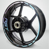 Motorcycle Rim Wheel Decal Accessory Sticker for Aprilia RST - Motorcycle stickers and decals