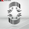 Motorcycle Rim Wheel Decal Accessory Sticker for Aprilia RST - Motorcycle stickers and decals