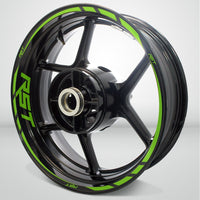Motorcycle Rim Wheel Decal Accessory Sticker for Aprilia RST - Motorcycle stickers and decals