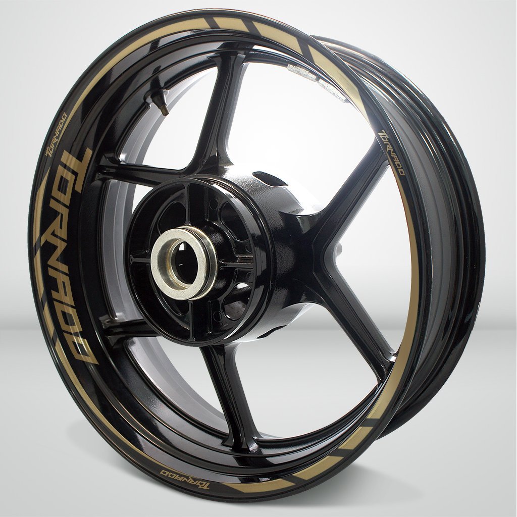 Motorcycle Rim Wheel Decal Accessory Sticker for Benelli Tornado - Stickman Vinyls