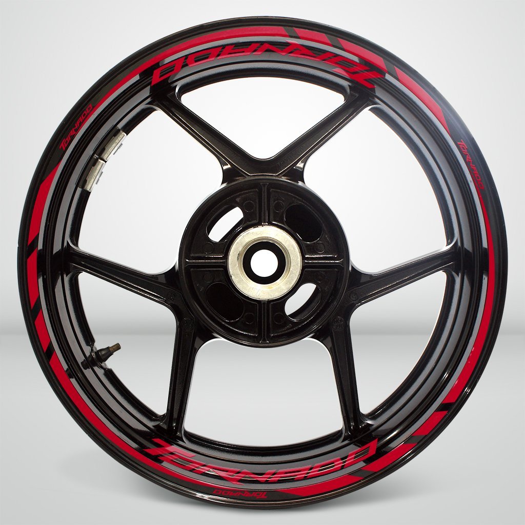 Motorcycle Rim Wheel Decal Accessory Sticker for Benelli Tornado - Stickman Vinyls
