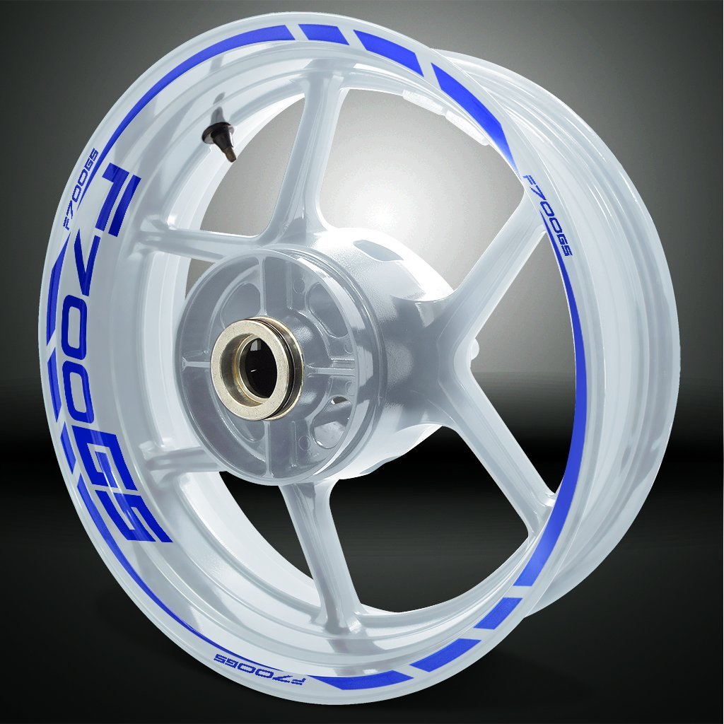Motorcycle Rim Wheel Decal Accessory Sticker for BMW F700GS - Stickman Vinyls