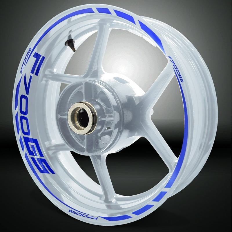 Motorcycle Rim Wheel Decal Accessory Sticker for BMW F700GS - Motorcycle stickers and decals