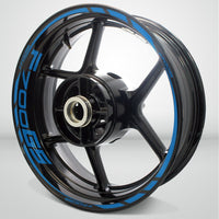 Motorcycle Rim Wheel Decal Accessory Sticker for BMW F700GS - Motorcycle stickers and decals