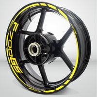 Motorcycle Rim Wheel Decal Accessory Sticker for BMW F700GS - Motorcycle stickers and decals