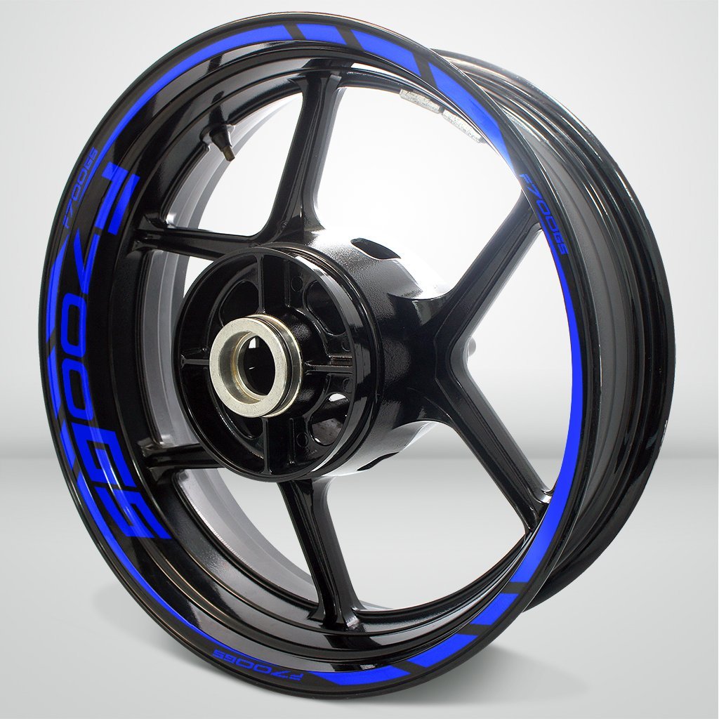 Motorcycle Rim Wheel Decal Accessory Sticker for BMW F700GS - Motorcycle stickers and decals