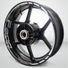 Motorcycle Rim Wheel Decal Accessory Sticker for BMW F800 - Motorcycle stickers and decals