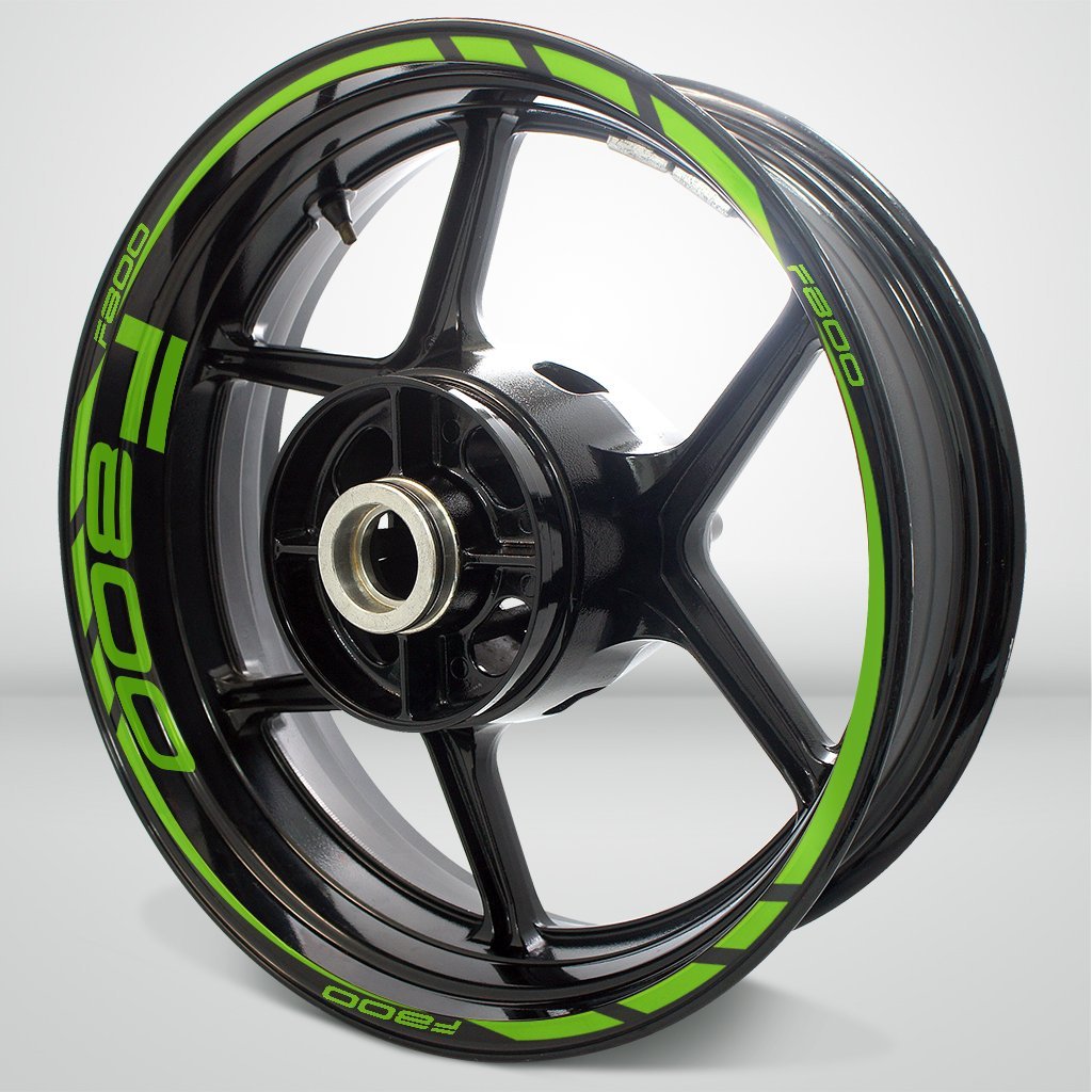 Motorcycle Rim Wheel Decal Accessory Sticker for BMW F800 - Motorcycle stickers and decals
