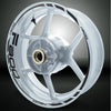 Motorcycle Rim Wheel Decal Accessory Sticker for BMW F800 - Motorcycle stickers and decals