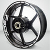 Motorcycle Rim Wheel Decal Accessory Sticker for BMW F800 - Motorcycle stickers and decals