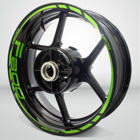 Motorcycle Rim Wheel Decal Accessory Sticker for BMW F800 - Motorcycle stickers and decals