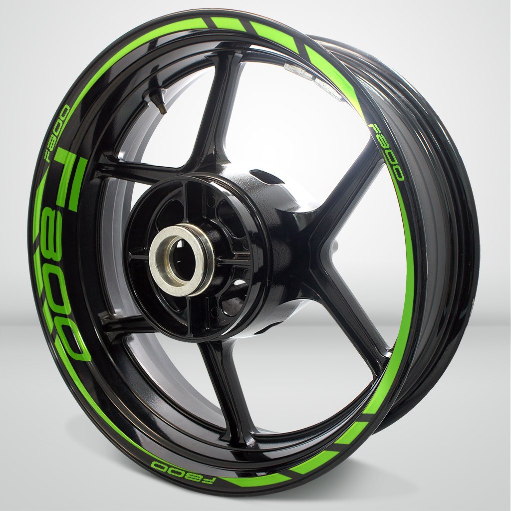 Motorcycle Rim Wheel Decal Accessory Sticker for BMW F800 - Motorcycle stickers and decals