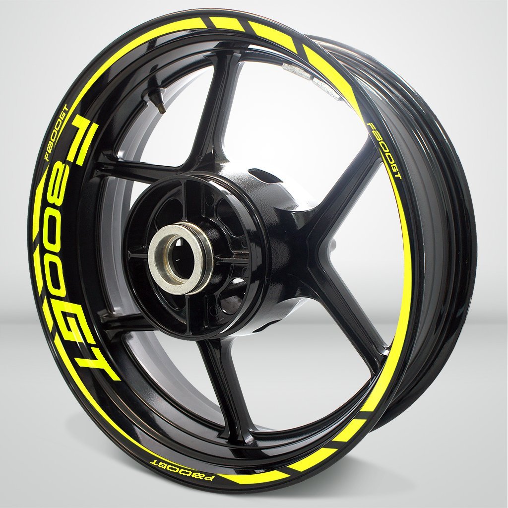 Motorcycle Rim Wheel Decal Accessory Sticker for BMW F800GT - Motorcycle stickers and decals