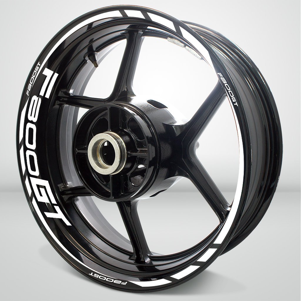 Motorcycle Rim Wheel Decal Accessory Sticker for BMW F800GT - Motorcycle stickers and decals