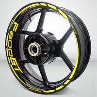 Motorcycle Rim Wheel Decal Accessory Sticker for BMW F800GT - Motorcycle stickers and decals