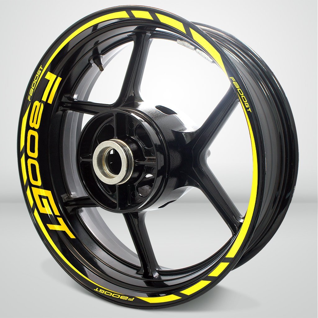 Motorcycle Rim Wheel Decal Accessory Sticker for BMW F800GT - Motorcycle stickers and decals