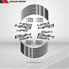 Motorcycle Rim Wheel Decal Accessory Sticker for BMW HP2 - Motorcycle stickers and decals