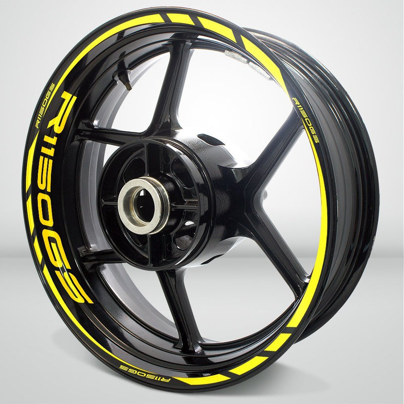 Motorcycle Rim Wheel Decal Accessory Sticker for BMW R1150GS - Motorcycle stickers and decals