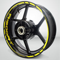 Motorcycle Rim Wheel Decal Accessory Sticker for BMW R1200 RT - Motorcycle stickers and decals