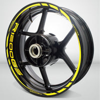 Motorcycle Rim Wheel Decal Accessory Sticker for BMW R1200GS - Motorcycle stickers and decals