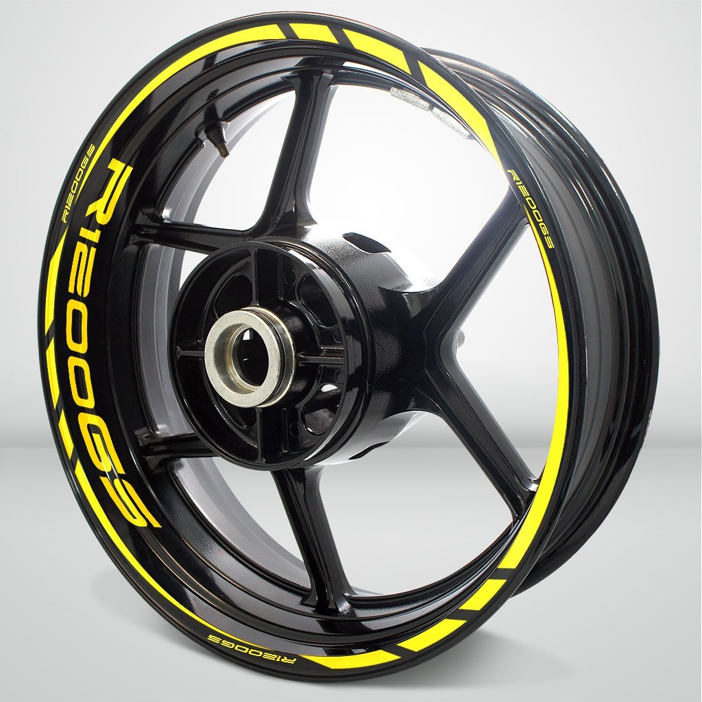 Motorcycle Rim Wheel Decal Accessory Sticker for BMW R1200GS - Motorcycle stickers and decals