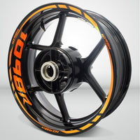 Motorcycle Rim Wheel Decal Accessory Sticker for Ducati 1098R - Motorcycle stickers and decals