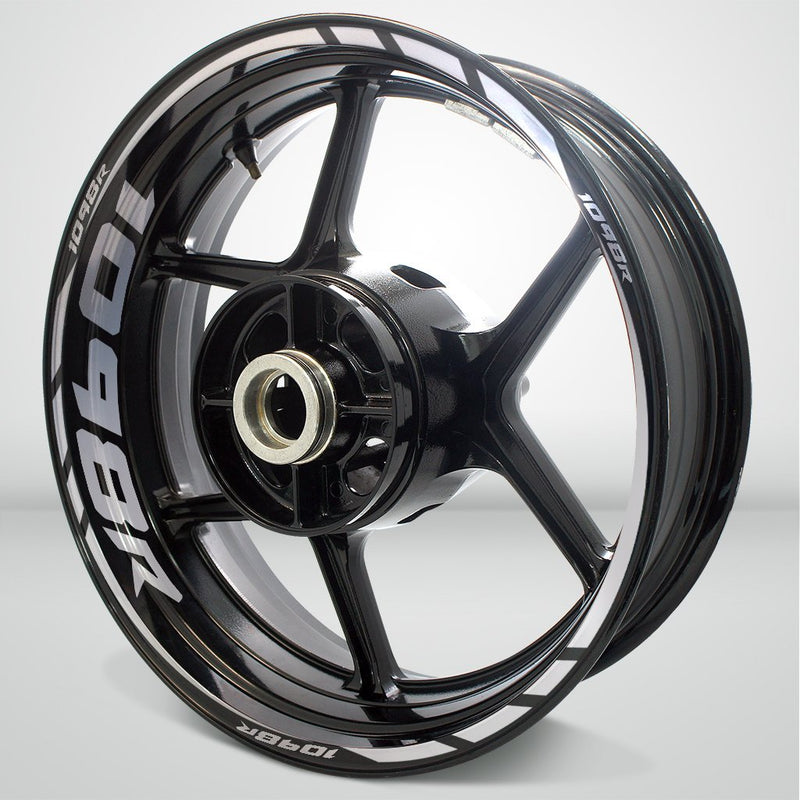 Motorcycle Rim Wheel Decal Accessory Sticker for Ducati 1098R - Motorcycle stickers and decals