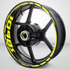 Motorcycle Rim Wheel Decal Accessory Sticker for Ducati 1098s - Motorcycle stickers and decals