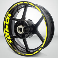 Motorcycle Rim Wheel Decal Accessory Sticker for Ducati 1098s - Motorcycle stickers and decals