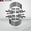 Motorcycle Rim Wheel Decal Accessory Sticker for Ducati 1098s - Motorcycle stickers and decals