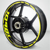 Motorcycle Rim Wheel Decal Accessory Sticker for Ducati 1098s - Motorcycle stickers and decals