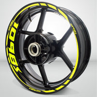 Motorcycle Rim Wheel Decal Accessory Sticker for Ducati 1098s - Motorcycle stickers and decals