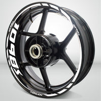 Motorcycle Rim Wheel Decal Accessory Sticker for Ducati 1098s - Motorcycle stickers and decals