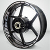 Motorcycle Rim Wheel Decal Accessory Sticker for Ducati 1098s - Motorcycle stickers and decals