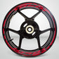 Motorcycle Rim Wheel Decal Accessory Sticker for Ducati 1098s - Stickman Vinyls