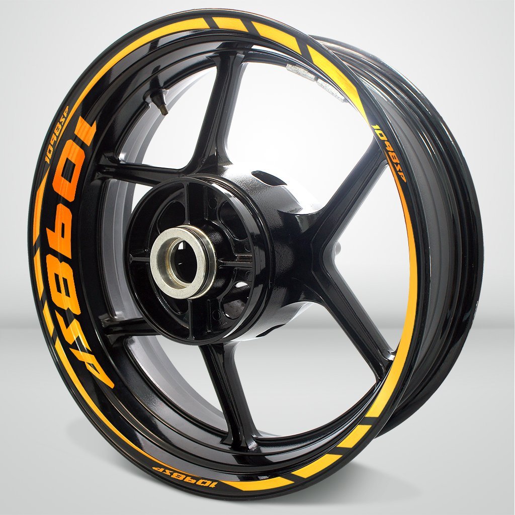 Motorcycle Rim Wheel Decal Accessory Sticker for Ducati 1098sp - Motorcycle stickers and decals