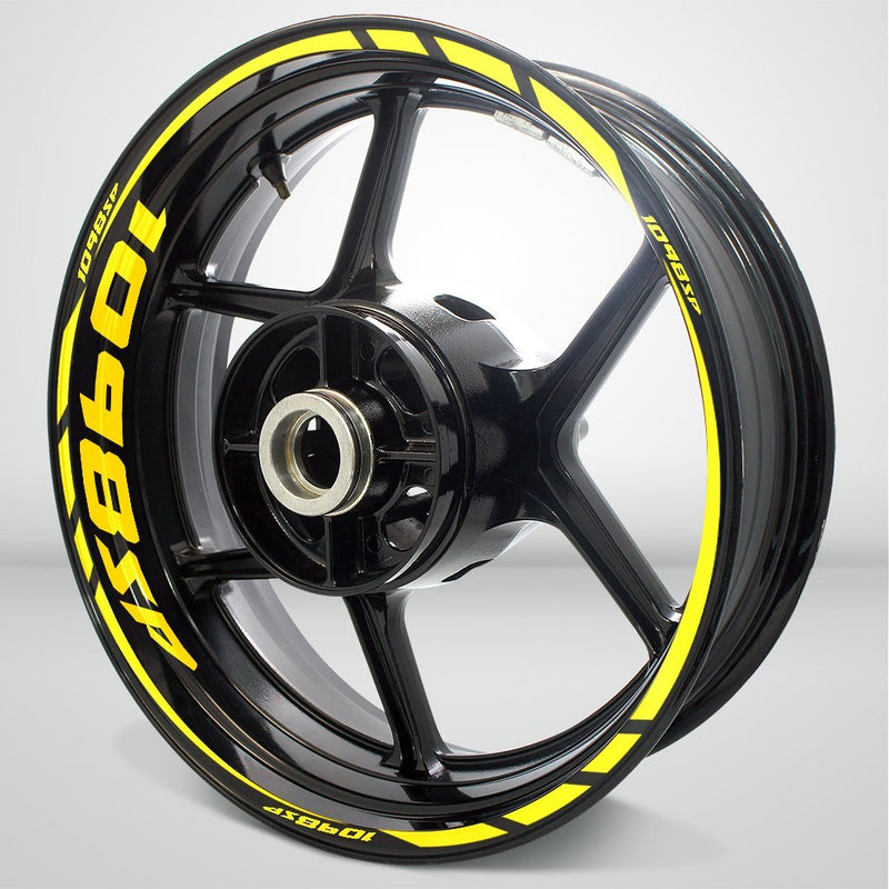 Motorcycle Rim Wheel Decal Accessory Sticker for Ducati 1098sp - Motorcycle stickers and decals